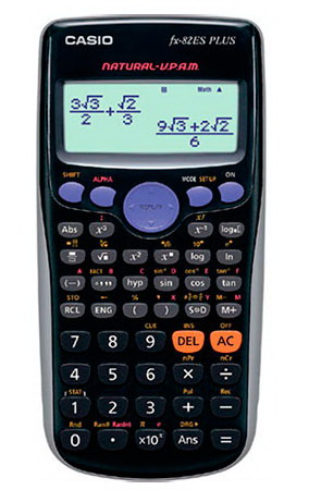 Калькулятор CASIO научный FX-82ESPLUS-2 10+2раз 252 мат.дей (2-SETD,2-WETD)