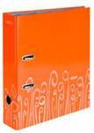Папка-регистратор Attache Fantasy 75мм ламин.картон оранжевый,бум/лам.карт