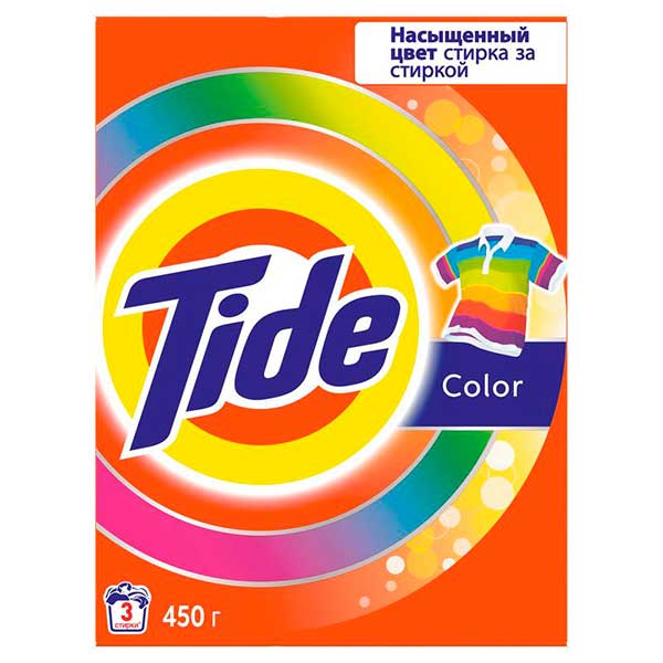 Порошок для машинной стирки Tide Color, 450г