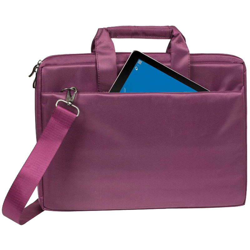 Сумка для ноутбука 15,6 RivaCase 8231, полиэстер, пурпурный, 385*265*45мм