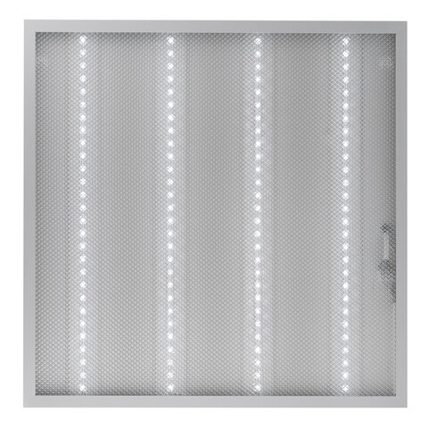 Светильник светодиодный с драйвером, холодный белый, АРМСТРОНГ SONNEN ЭКО, 6500 K, 595х595х19 мм, 36 Вт, прозрачный, 237153