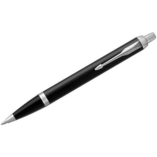 Ручка шариковая Parker IM Black CT синяя, 1,0мм, кнопочн., подар. уп.