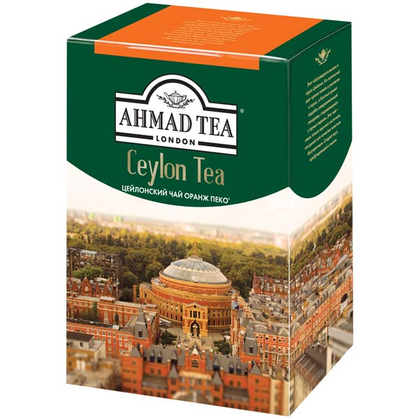 Чай Ahmad Tea Цейлонский, черный, листовой, 200г