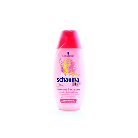 Шампунь и бальзам для волос Schauma Kids для девочек, 350 мл