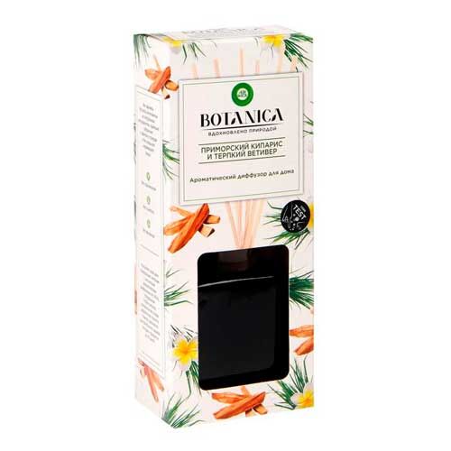 Диффузор ароматический Air Wick Botanica Приморский кипарис и терпкий ветивер, 80 мл