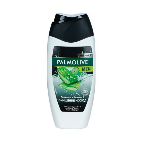 Гель для душа 4 в 1 Palmolive Men Очищение и уход, 250 мл