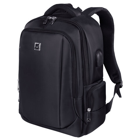 Рюкзак BRAUBERG FUNCTIONAL универсальный с отделением для ноутбука, USB-порт, Leader, 45х32х17 см, 270799
