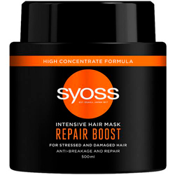 Маска интенсивная Syoss Repair Boost для поврежденных волос, 500 мл