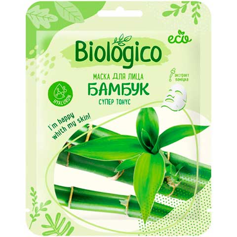 Маска тканевая для лица Biologico Бамбук, 1 шт