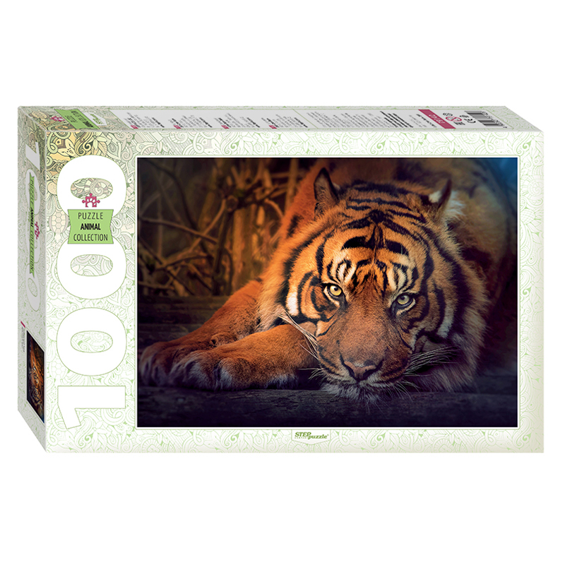 Пазл 1000 эл. Step Puzzle Animal collection. Сибирский тигр