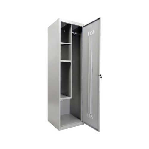 Шкаф металлический хозяйственный ПРАКТИК LS-11-50, 2 отделения, 1830х500х500 мм, 27 кг, разборный, S23099515202