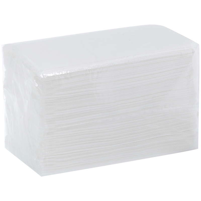 Салфетки бумажные диспенсерные OfficeClean Professional (N4), 1-слойные, 21,6*33см, белые, 225шт.