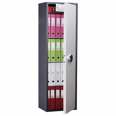 Шкаф металлический для документов AIKO SL-150ТEL ГРАФИТ, 1490х460х340 мм, 32 кг, S10799150902