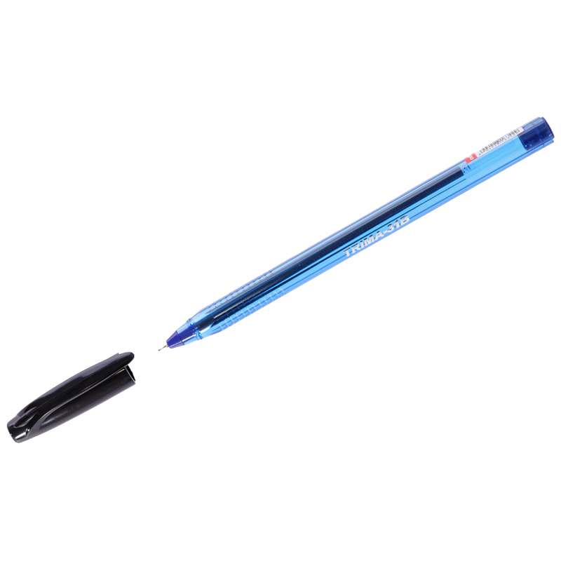 Ручка шариковая Cello Trima-31B синяя 0,7мм, штрих-код