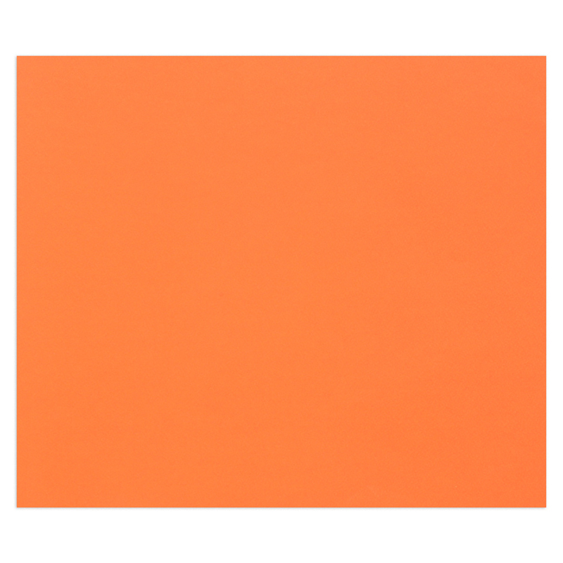 Цветная бумага 500*650мм., Clairefontaine Tulipe, 25л., 160г/м2, светло-оранжевый, легкое зерно