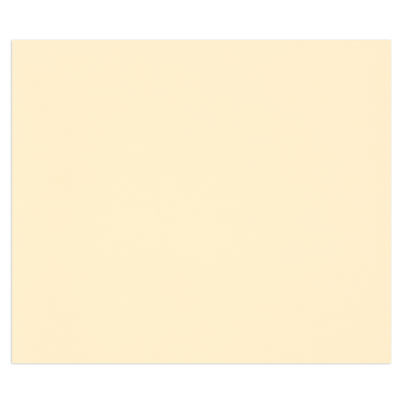 Цветная бумага 500*650мм., Clairefontaine Tulipe, 25л., 160г/м2, слоновая кость, легкое зерно