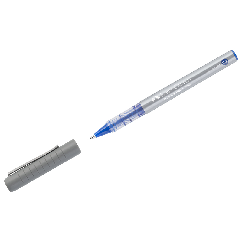 Ручка-роллер Faber-Castell Free Ink, синяя, 0,7 мм, одноразовая