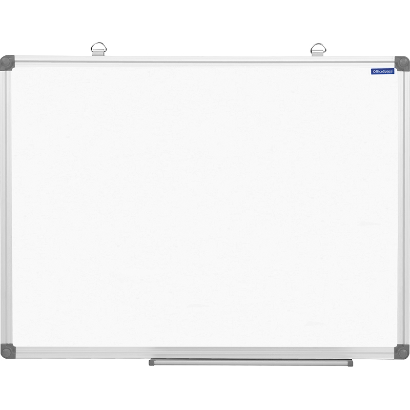 Доска магнитно-маркерная OfficeSpace, 45*60см, алюминиевая рамка, полочка