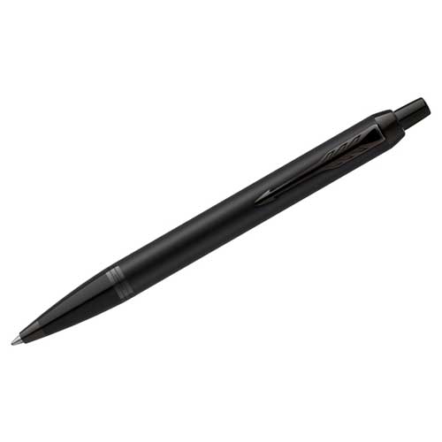 Ручка шариковая Parker IM Achromatic Black синяя, 1,0 мм, подар. уп.