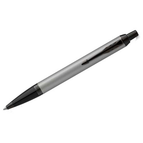 Ручка шариковая Parker IM Achromatic Grey синяя, 1,0 мм, подар. уп.