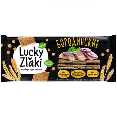 Хлебцы хрустящие Lucky Zlaki Бородинские, 105 г