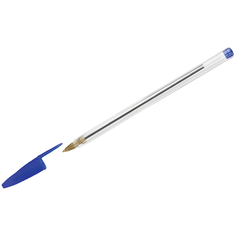 Ручка шариковая OfficeSpace LC синяя, 0,7мм, штрих-код