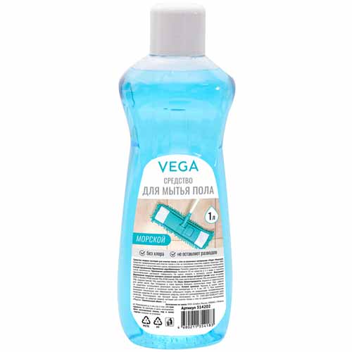 Средство для мытья пола Vega Морской, 1л