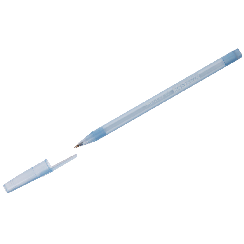 Ручка шариковая OfficeSpace Frost stick  синяя, 0,7мм, штрих-код