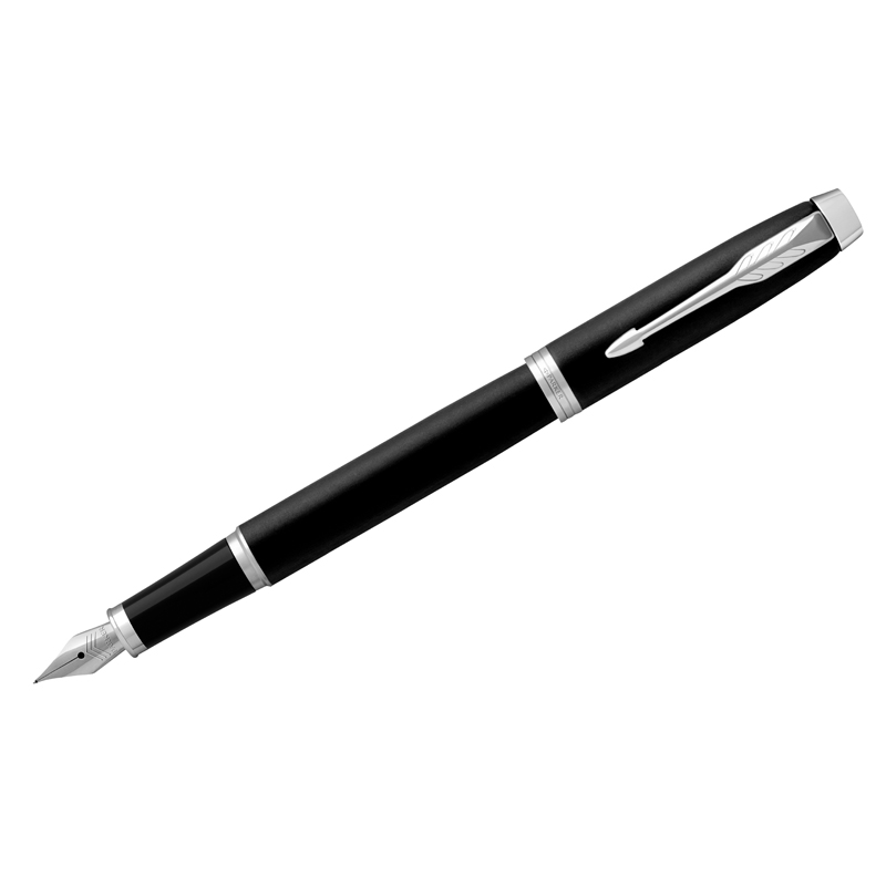 Ручка перьевая Parker IM Essential Muted Black CT черная, 0,8мм, подарочная упаковка