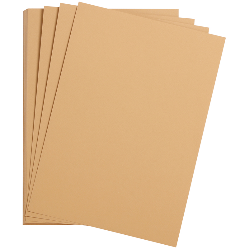 Цветная бумага 500*650мм., Clairefontaine Etival color, 24л., 160г/м2, кэмел, легкое зерно, хлопок