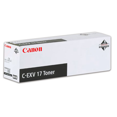 Тонер CANON (C-EXV17BK) iR4080/4580/5185, черный, оригинальный, ресурс 30000 стр., 0262B002