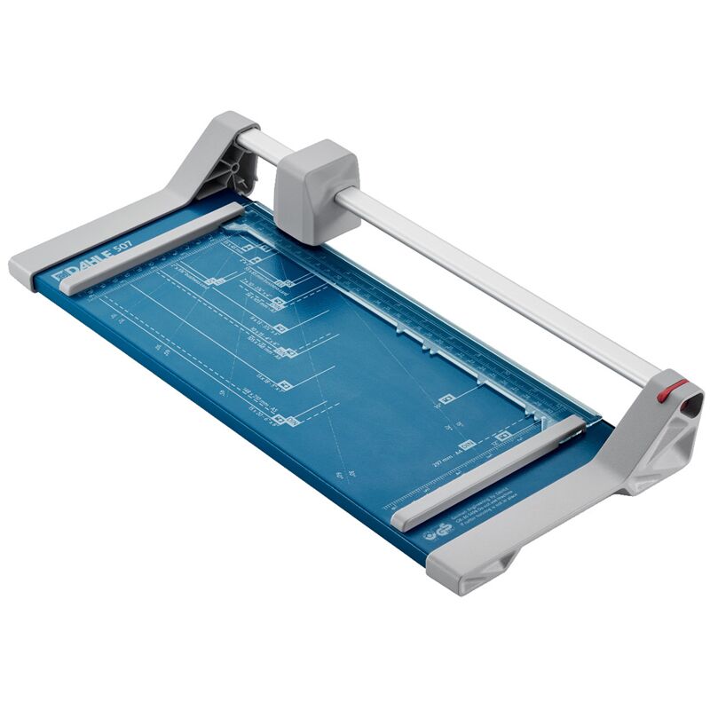 Резак роликовый А4 Dahle 507, 320мм, до 8 листов, металлическое основание