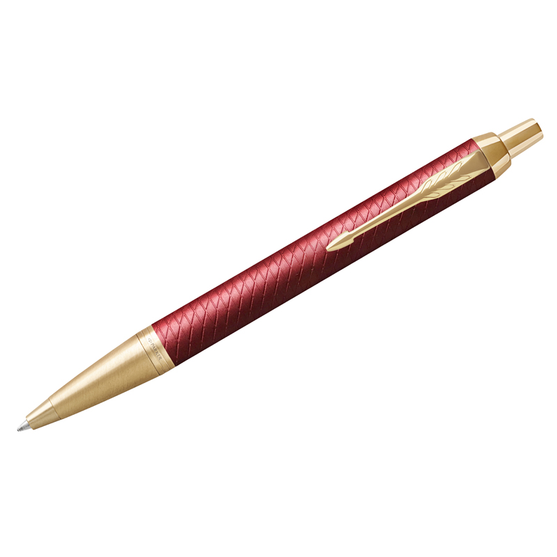 Ручка шариковая Parker IM Premium Red GT синяя, 1,0мм, подарочная упаковка