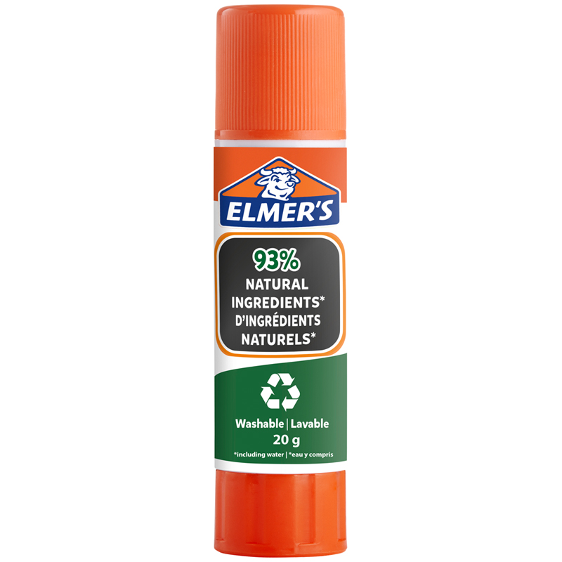 Клей-карандаш Elmer s из натуральных ингредиентов, 20г