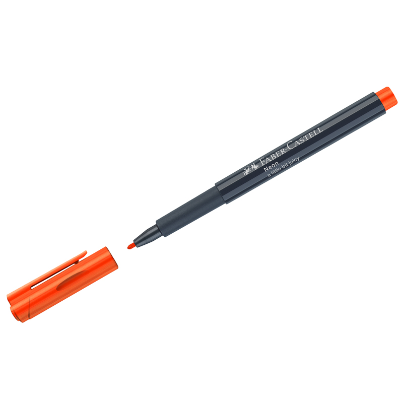 Маркер для декорирования Faber-Castell Neon, цвет 115 оранжевый, пулевидный, 1,5мм