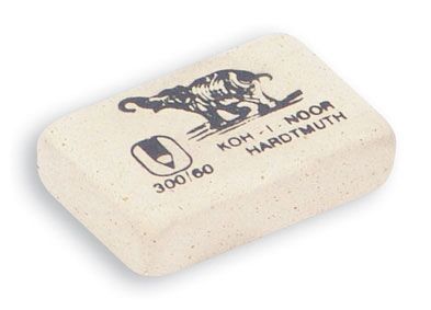 Ластик Koh-I-Noor 300/60 из натурального каучука прямоугольный 31x21x8 мм