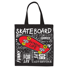 Сумка-шоппер ArtSpace"Skate", 31*39см., с карманом