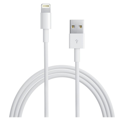 Кабель Apple Lightning - USB Cable (2 m), бел, MD819ZM/A