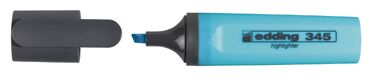 Текстовыделитель Edding E-345  на водной основе 2-5мм синий 10шт/уп!