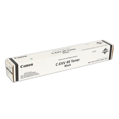Тонер CANON (C-EXV49BK) для Canon IR C3320/C3320i/C3325i/C3330i/C3500, черный, ресурс 36000 страниц, оригинальный, 8524B002