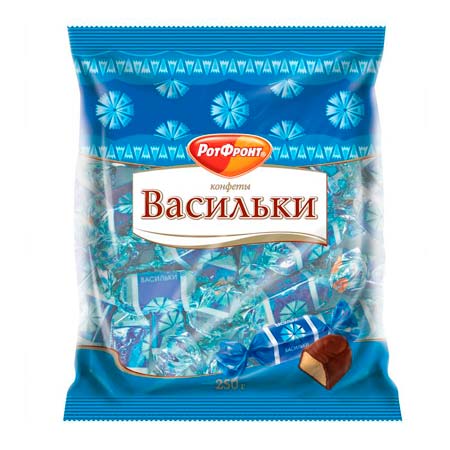 Конфеты шоколадные Рот Фронт Васильки 250 г