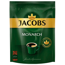 Кофе растворимый JACOBS Monarch 210г