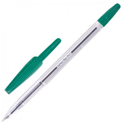 Ручка шариковая ERICH KRAUSE R-301 1мм, зеленая