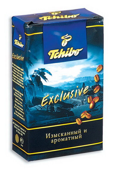 Кофе Tchibo Exclusive молотый 250г