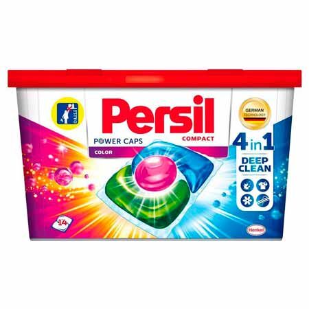 Капсулы для стирки PERSIL Color для цветного белья 14 кап/уп