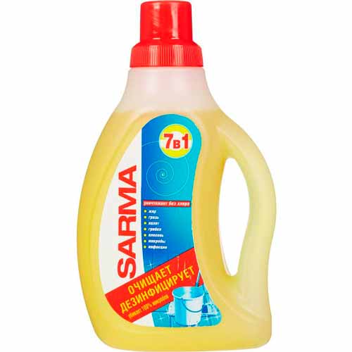 Средство для мытья пола САРМА Лимон жидкость 750мл