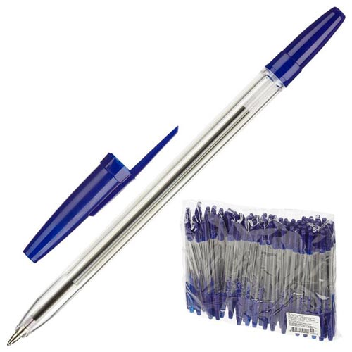 Ручка шариковая Attache Оптима 0,7 мм синий маслян. Основа РО20АЕ