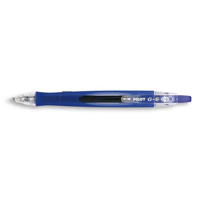 Ручкагелевая автоматическая PILOT BL-G6-5 резин.манжет. син 0,3мм Япония