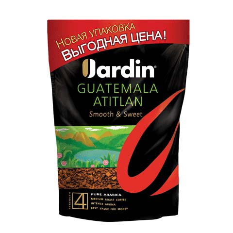 Кофе растворимый JARDIN Guatemala Atitlan (Гватемала Атитлан), сублимированный, 150 г, мягкая упаковка, 1016-14