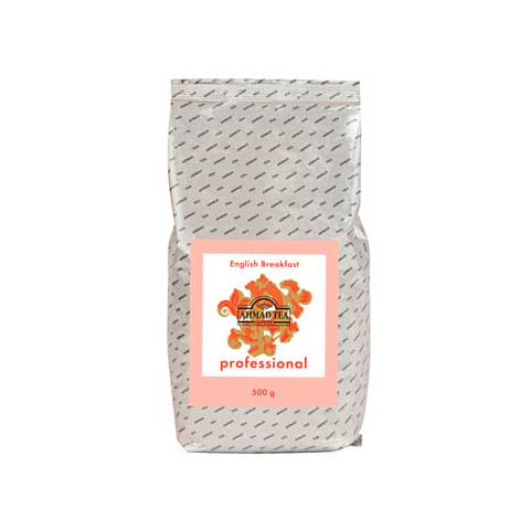 Чай AHMAD (Ахмад) English Breakfast Professional, черный, листовой, пакет, 500 г, 1591